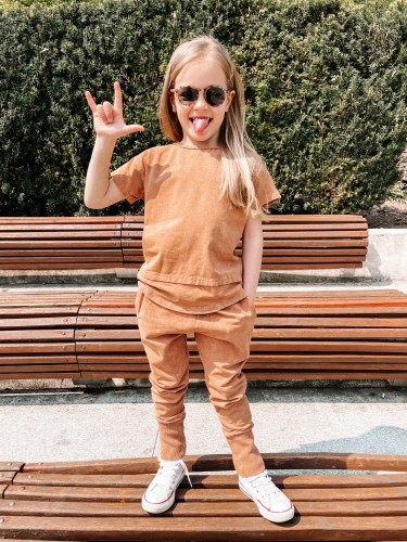 Spodnie Jogger Camel