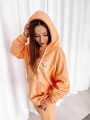 Bluza Hoodie Peach Oversize Woman