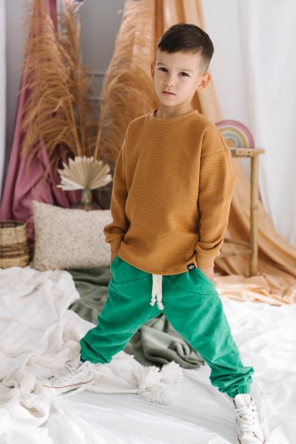 Spodnie Basic Green Leaf