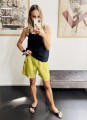 Szorty Summer Linen Lime