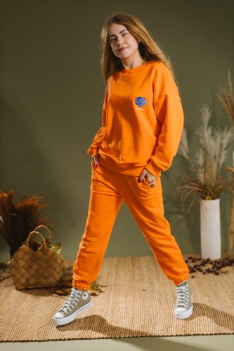 Spodnie Simple Orange