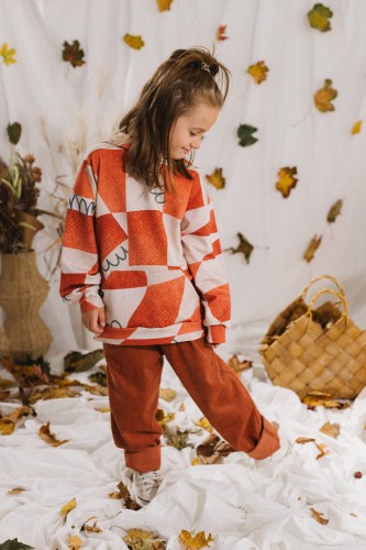 Bluza Hoodie Checkered Kid