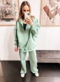 Spodnie Loose Warm Mint