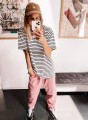 Spodnie Corduroy Pastel Pink