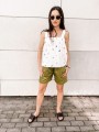 Szorty Corduroy Kiwi Green