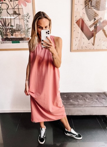 Sukienka Basic Mauve