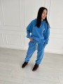Bluza Hoodie Blue Wave Woman