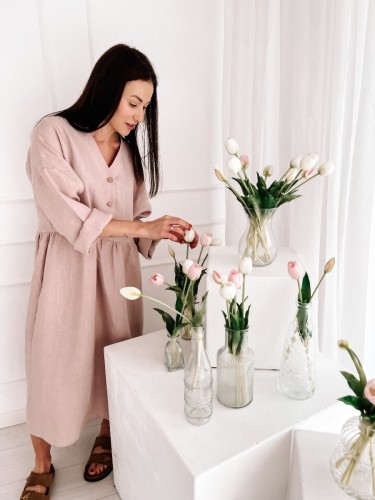 Sukienka Maxi Blush Pink