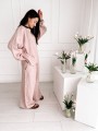 Spodnie Culotte Linen Blush Pink