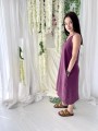 Sukienka Summer Linen Purple Fig