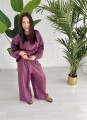 Koszula Linen Purple Fig