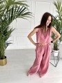 Top Linen Pink