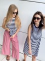 Top Navy Stripes