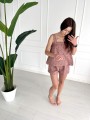 Top Muslin Antic PInk Hearts