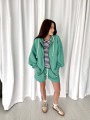 Bluza Zip Baggy Green