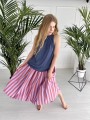 Spódnica Helen Orange/Lavender Stripes