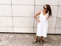 Sukienka Summer Linen White
