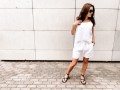 Szorty Linen White