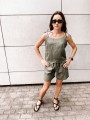 Top Summer Linen Khaki