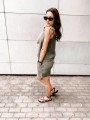 Top Summer Linen Khaki