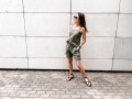 Top Summer Linen Khaki