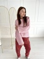 Sweter Waffle Blush Pink