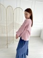 Sweter Waffle Blush Pink