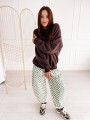 Spodnie Balloon Mint Checkered